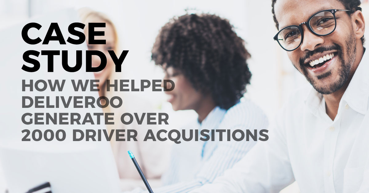 Case Study: Webosaurus Drives Over 4,000 Leads for Deliveroo's Driver Acquisition Campaign