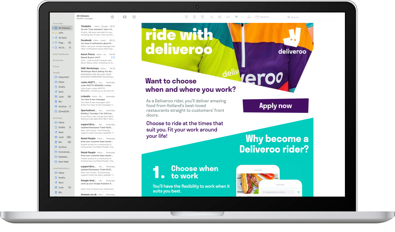 Deliveroo's Lead Generation Campaign