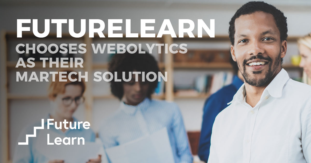 FutureLearn Chooses Webolytics for it’s MarTech Solution