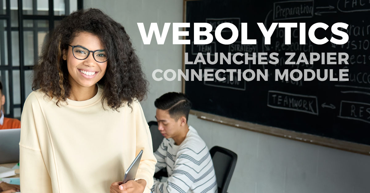 Webolytics Launches Zapier Connection Module