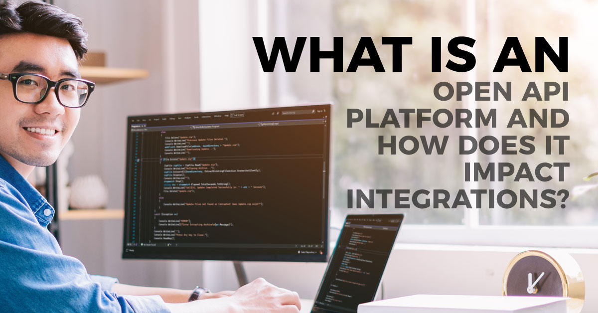 What is an open API platform and how does it impact integrations?